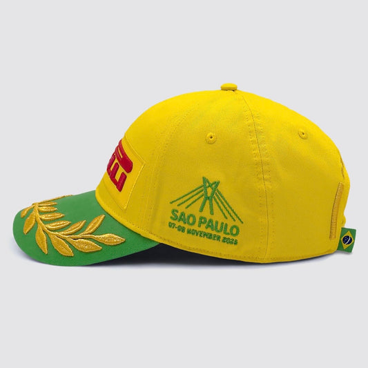 Pirelli F1 2025 Brazil GP Podium Cap
