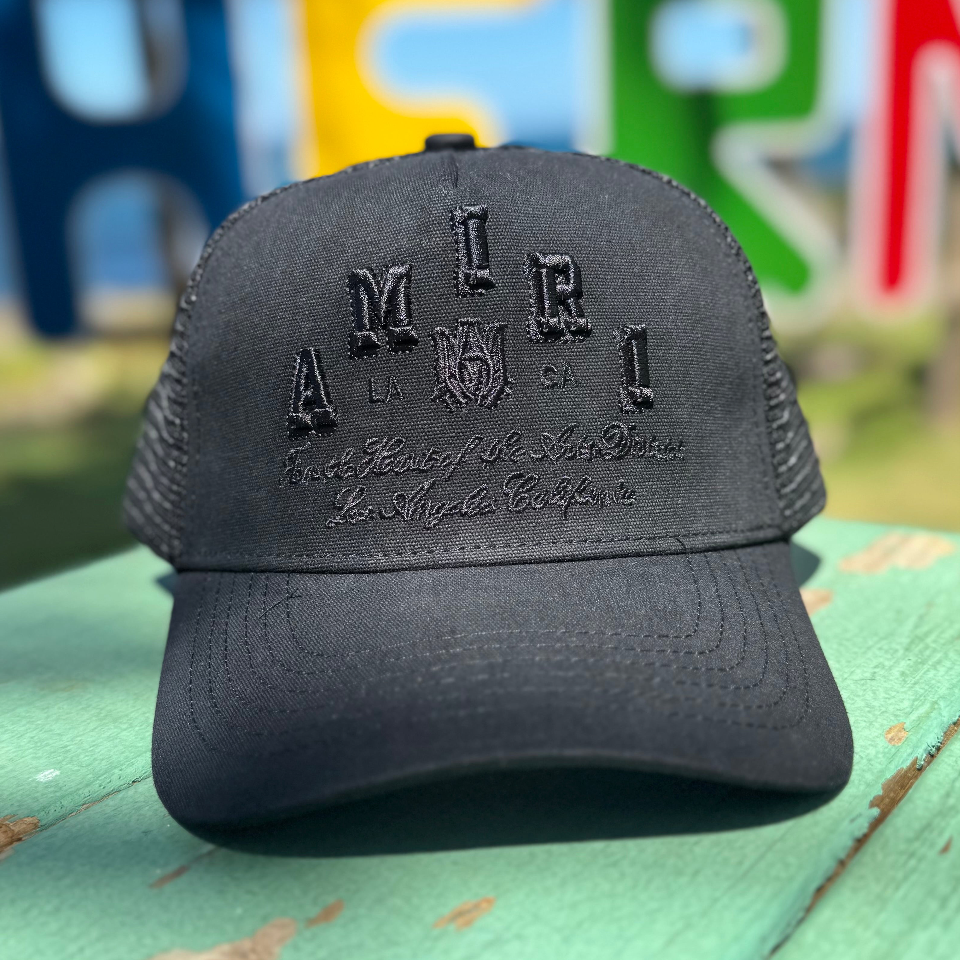 Urban Amiri Cap Full Black