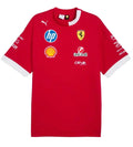 Scuderia Ferrari 2025 Drivers T-Shirt Red