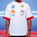 Scuderia Ferrari 2025 Driver T-Shirt White