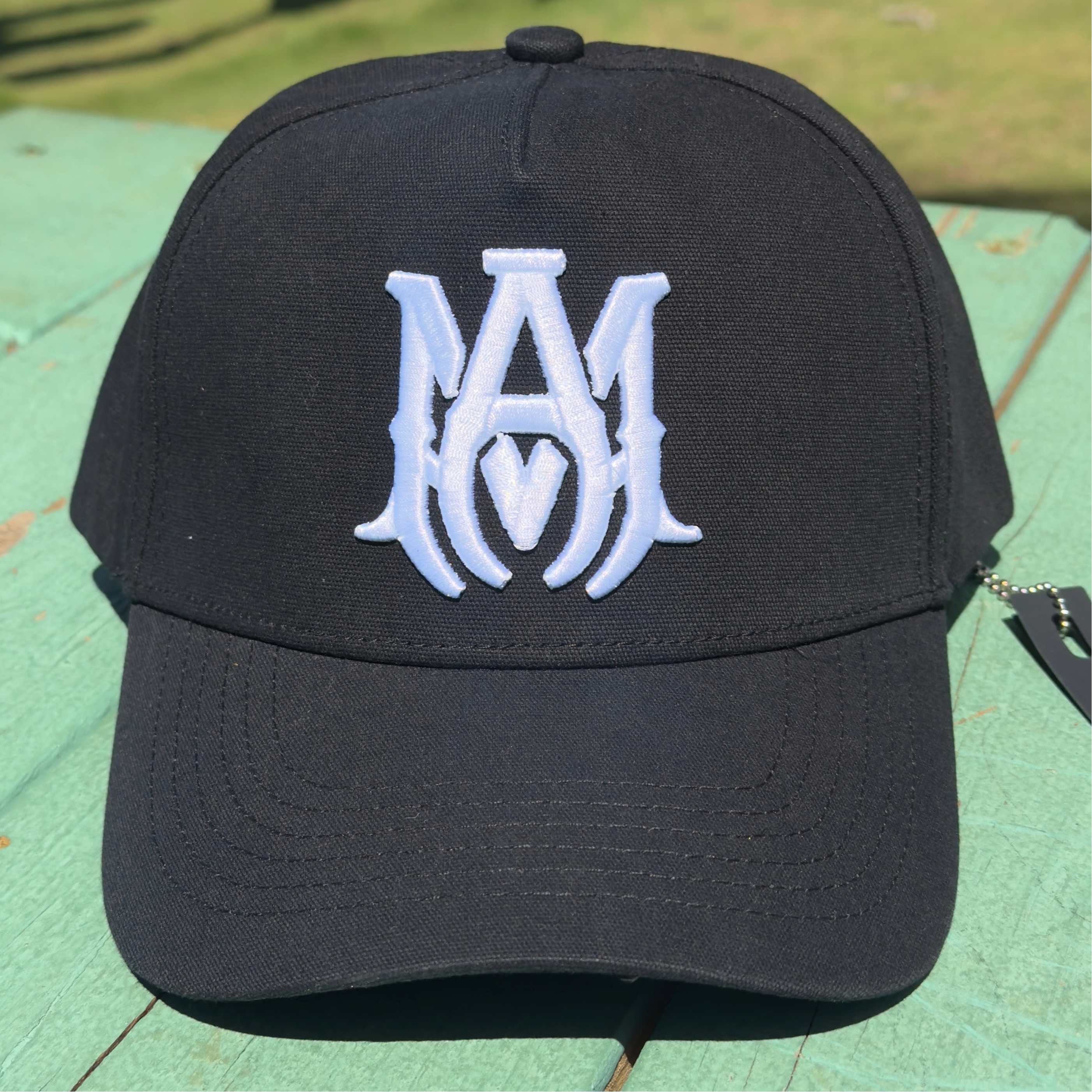 Urban Amiri Cap White Logo