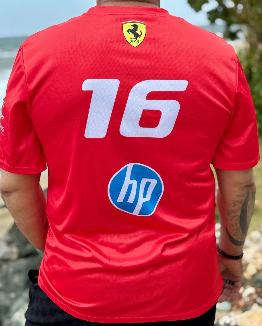 Scuderia Ferrari 2025 Driver T-Shirt 16 Leclerc