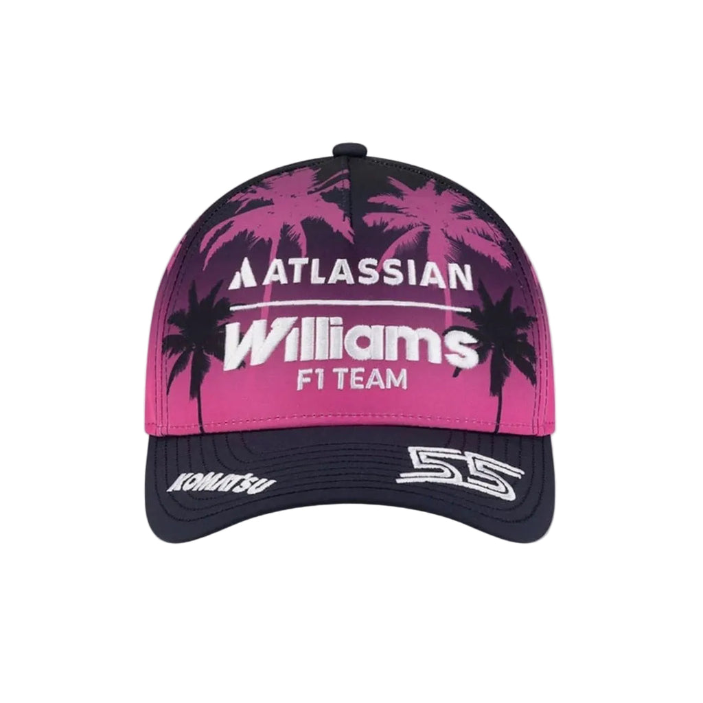 Williams 2026 Miami Carlos Sainz 55 Driver Cap