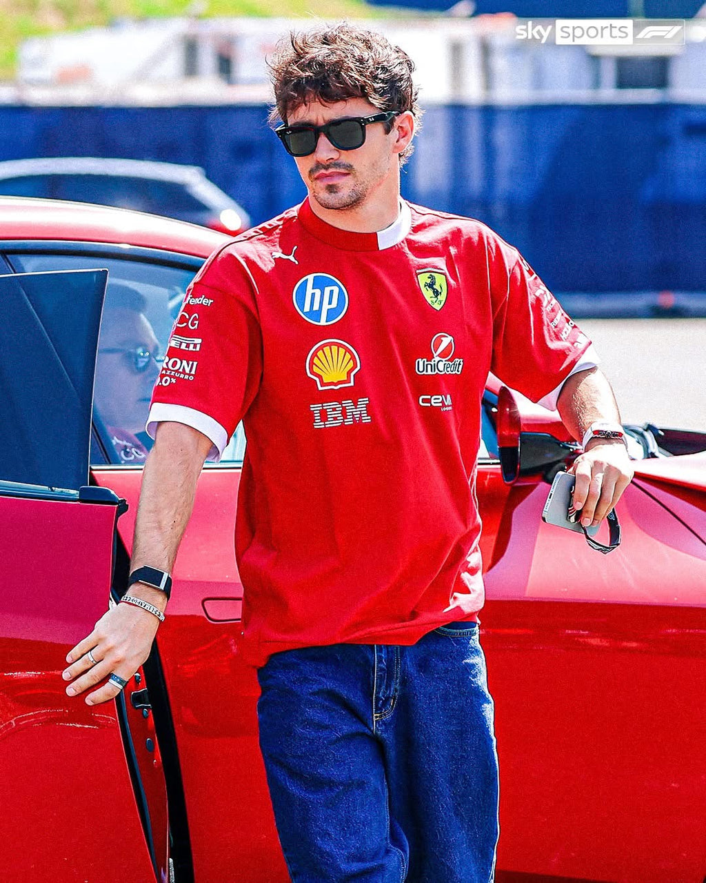 Scuderia Ferrari 2025 Drivers T-Shirt Red