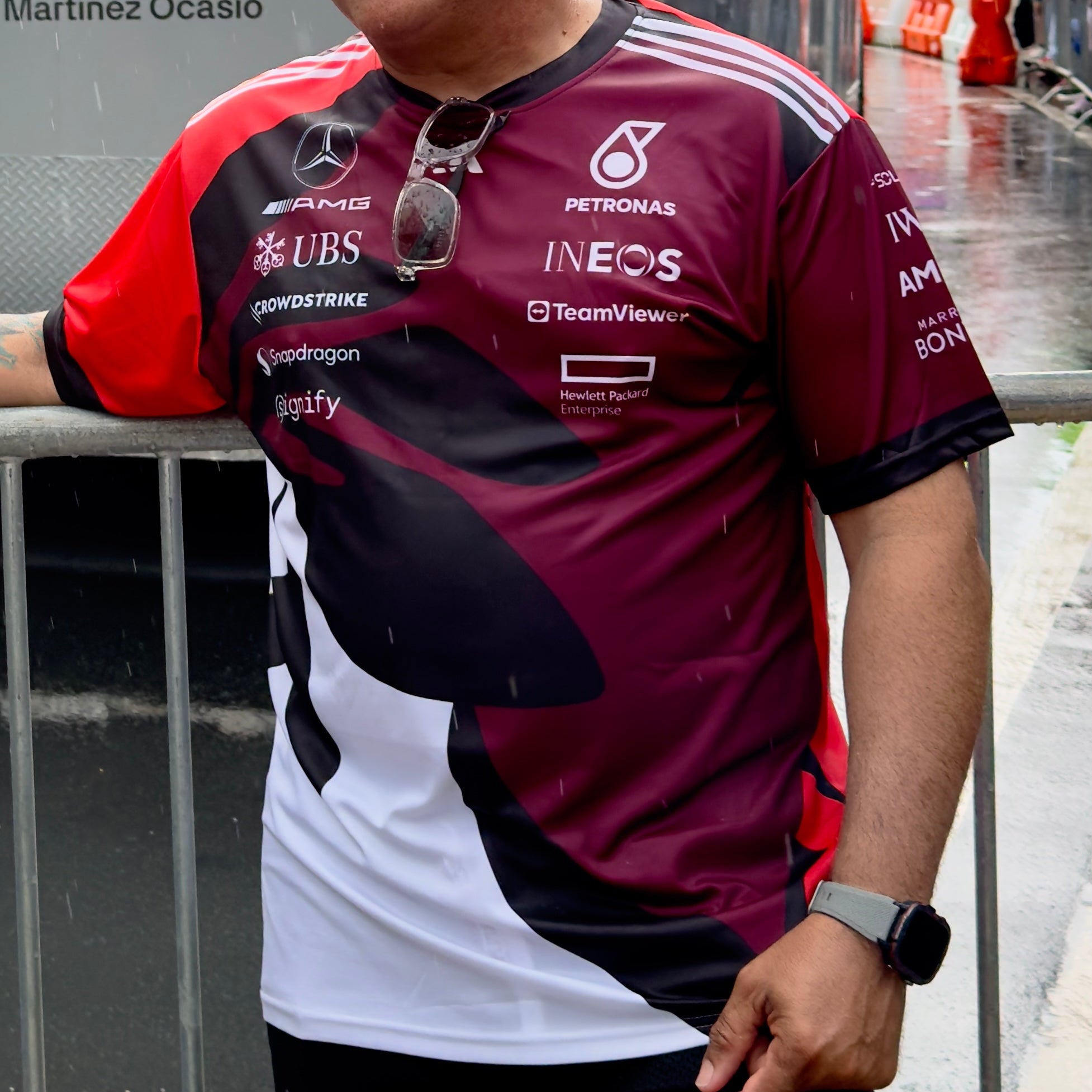 Mercedes F1 2025 Driver T-Shirt Miami Edition