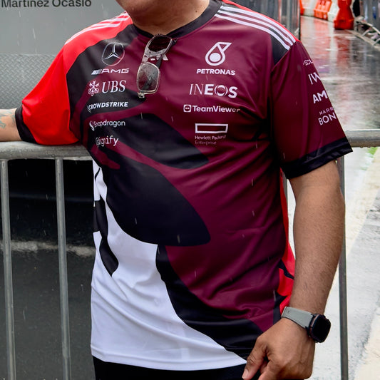 Mercedes F1 2025 Driver T-Shirt Miami Edition