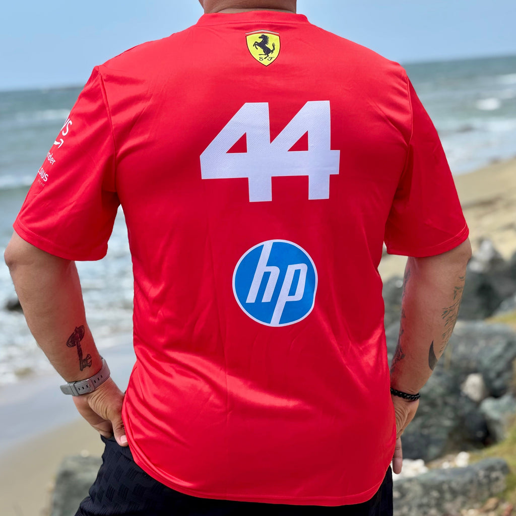 Scuderia Ferrari 2025 Driver T-Shirt Lewis Hamilton 44