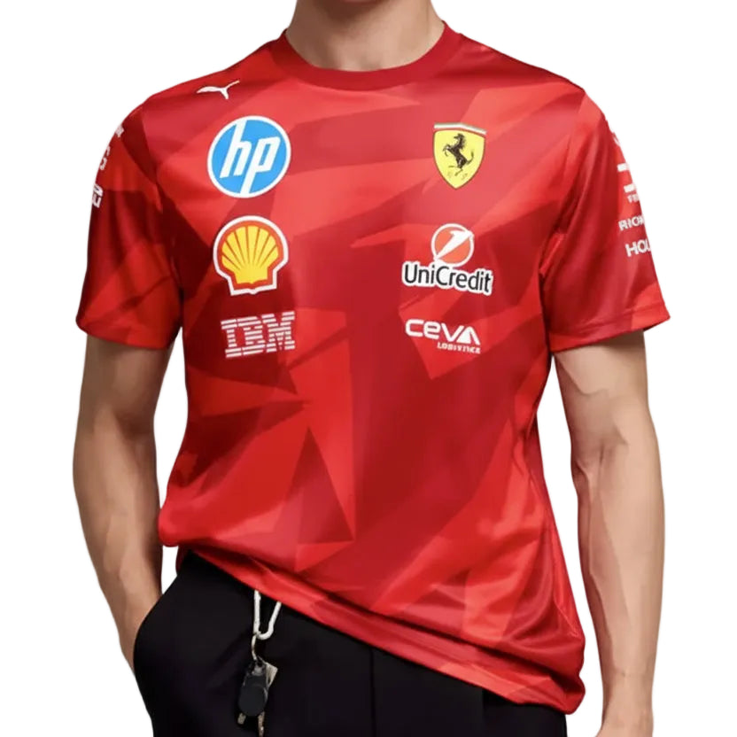 Scuderia Ferrari 2025 Las Vegas Grand Prix T-Shirt