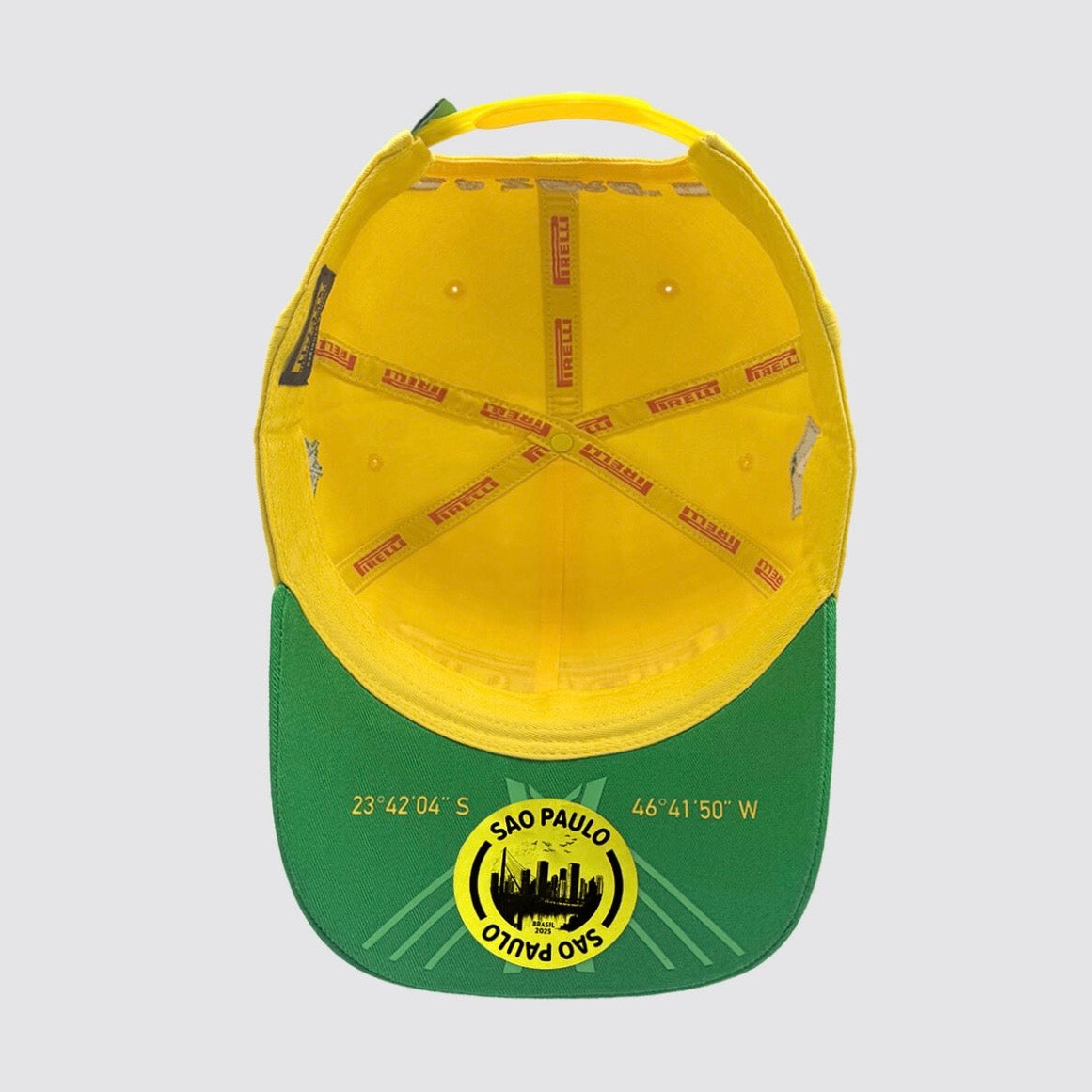 Pirelli F1 2025 Brazil GP Podium Cap
