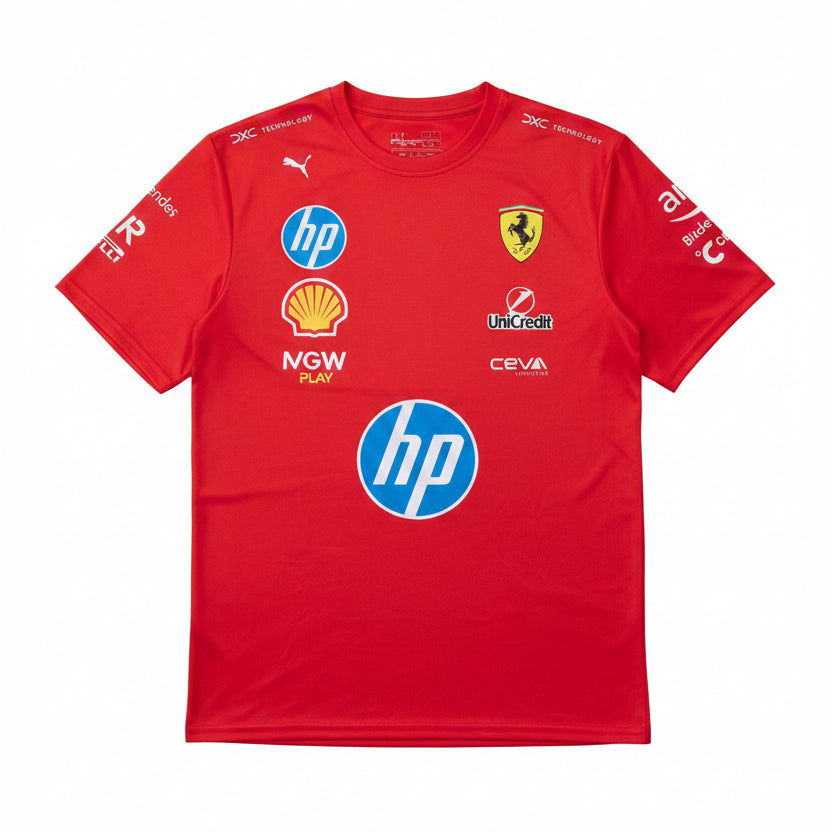 Scuderia Ferrari 2025 Driver T-Shirt Lewis Hamilton 44