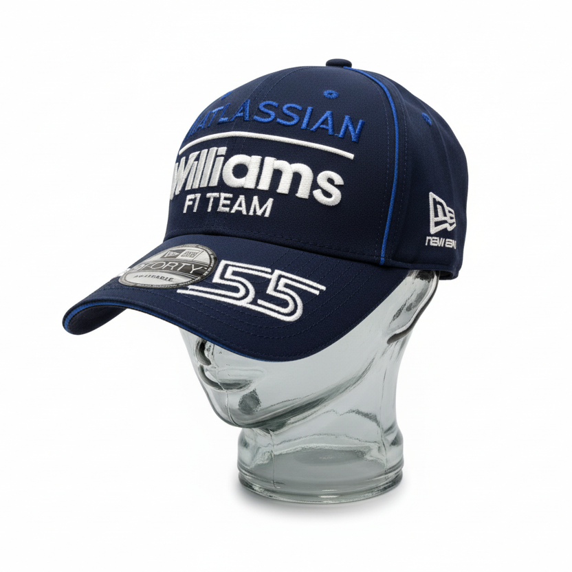 Williams F1 Team 2026 Carlos Sainz 55 Driver Cap
