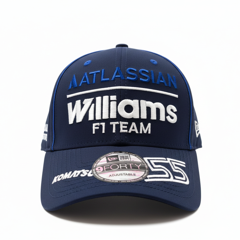 Williams F1 Team 2026 Carlos Sainz 55 Driver Cap